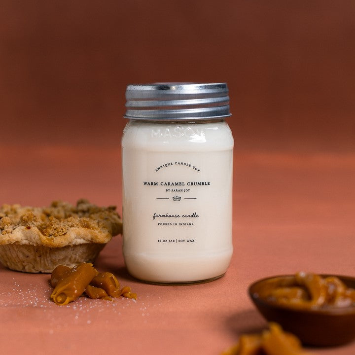Warm Caramel Crumble by Sarah Joy 16 oz candle